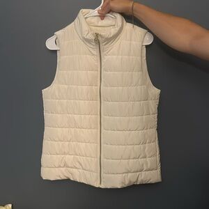WHITE. Michael Kors. Vest. Winter.
